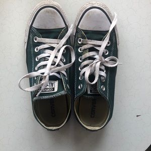 Dark teal Converse